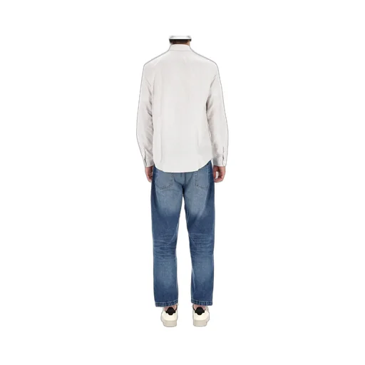 Long-Sleeved Striped Shirt