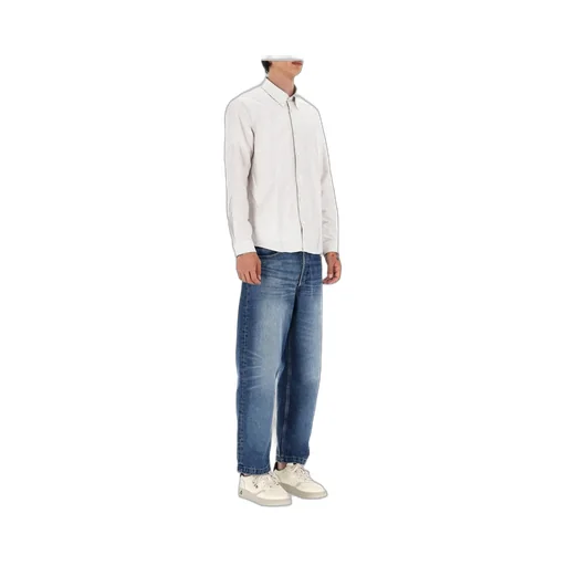 Long-Sleeved Striped Shirt