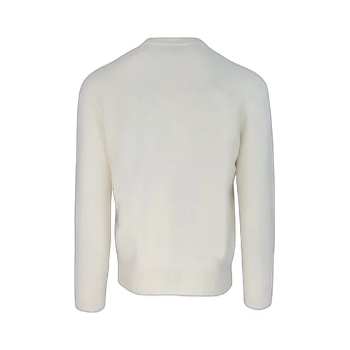 Logo Flocked Crewneck Jumper