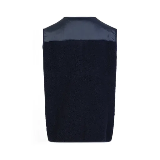 Logo Patch Zip-Up Vest