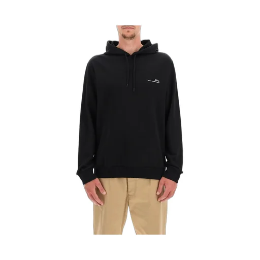 Logo Printed Drawstring Hoodie