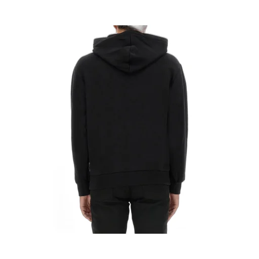 Logo Printed Straight Hem Hoodie
