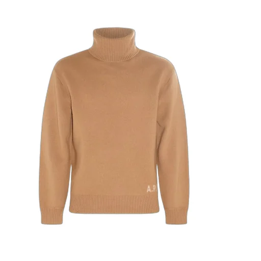 Roll-Neck Knitted Jumper