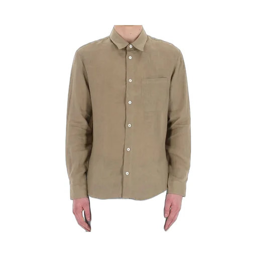 Buttoned Long-Sleeved Shirt