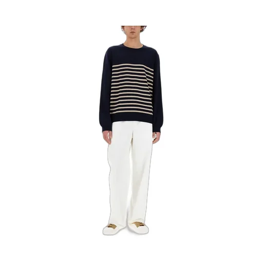 Mattew Striped Crewneck Knitted Jumper