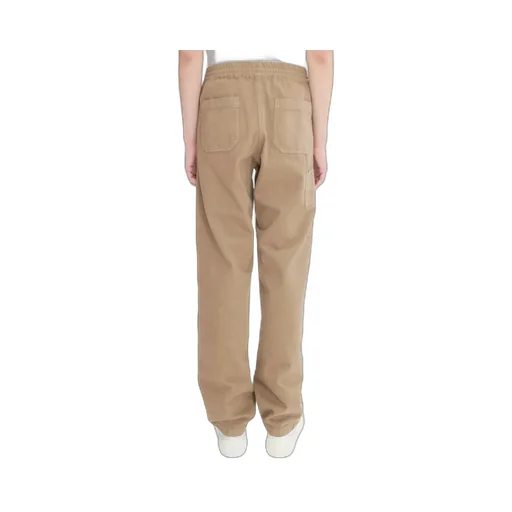 Elastic Waist Relaxed Pants