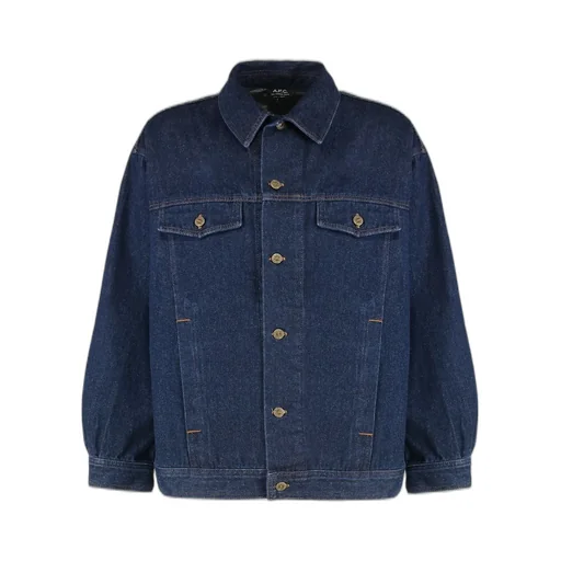 Elvis Buttoned Denim Jacket