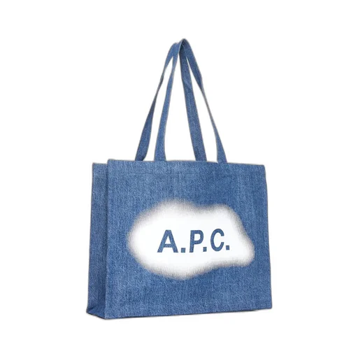 Logo Printed Large Tote Bag