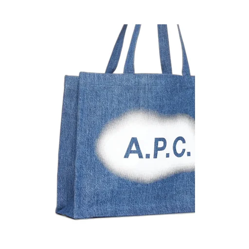 Logo Printed Large Tote Bag