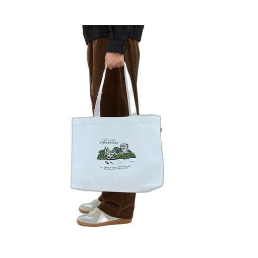 Hotel Printed Tote Bag