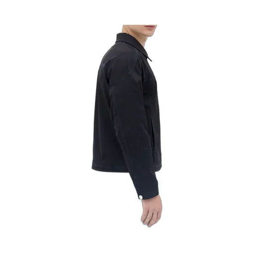 Topstitched Zip Jacket