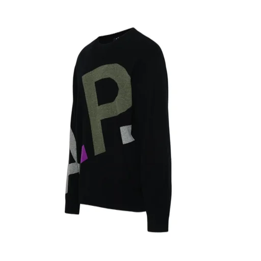 Logo Intarsia-Knitted Jumper
