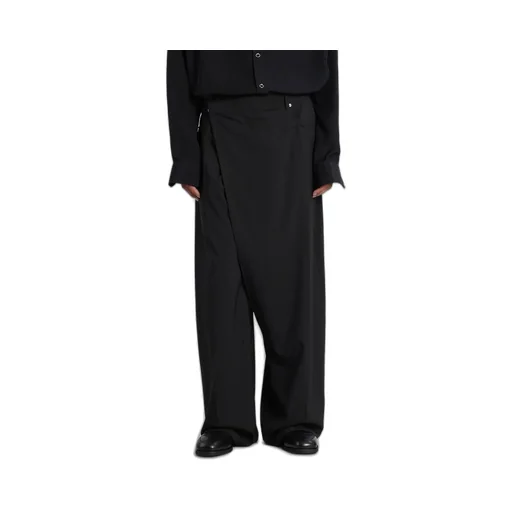 Asymmetric Panel Pants