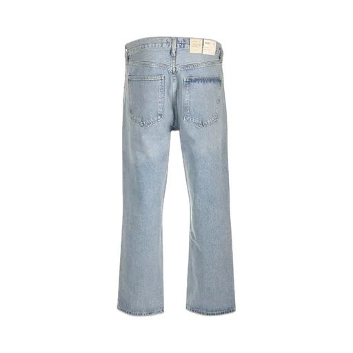 Mid-Rise Distressed Jeans