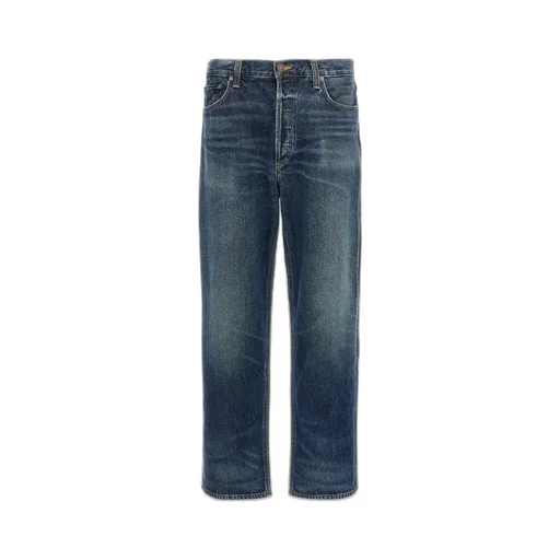 90's Mid-Rise Cropped Jeans