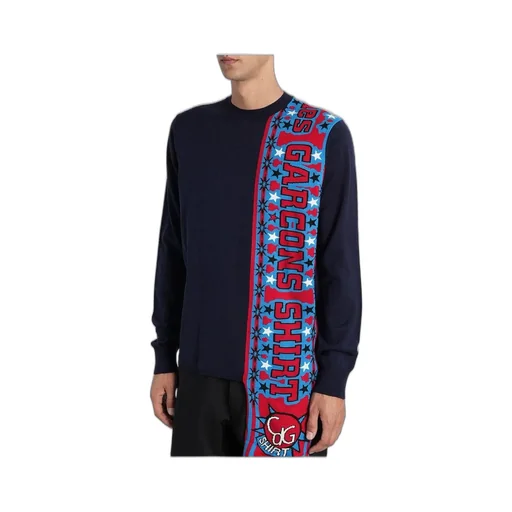 Soccer Scarf Knitted Jumper
