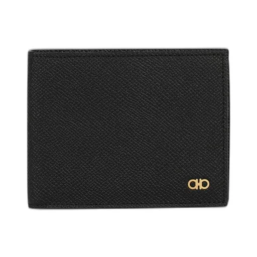 Gancini Plaque Bi-Fold Wallet