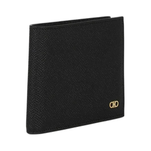 Gancini Plaque Bi-Fold Wallet