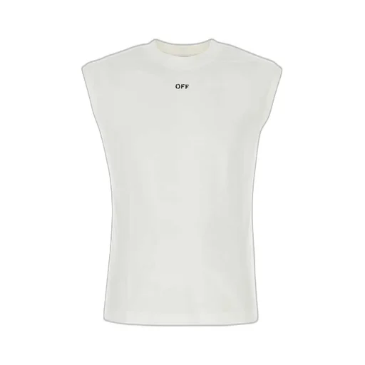 Logo Printed Crewneck Tank Top