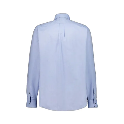Logo Embroidered Button-Down Oxford Shirt