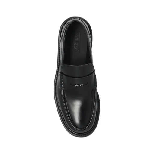 Logo-Plaque Loafers