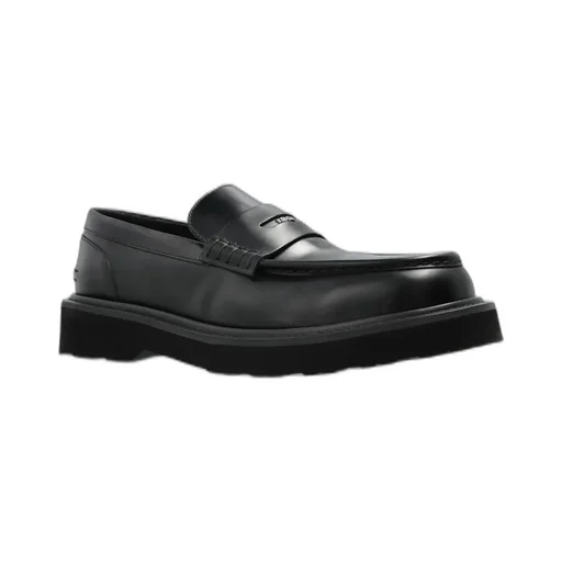 Logo-Plaque Loafers