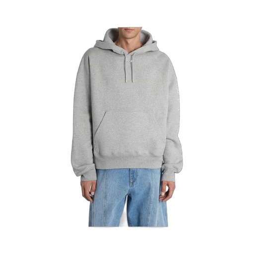 Logo Fleece Jersey Hoodie