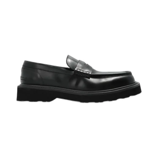Logo-Plaque Loafers