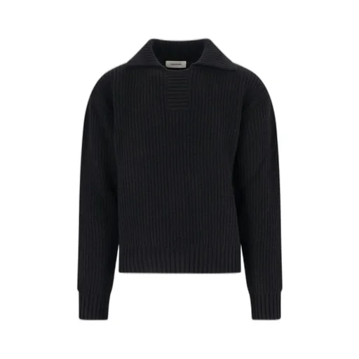 Long-Sleeved Knitted Jumper