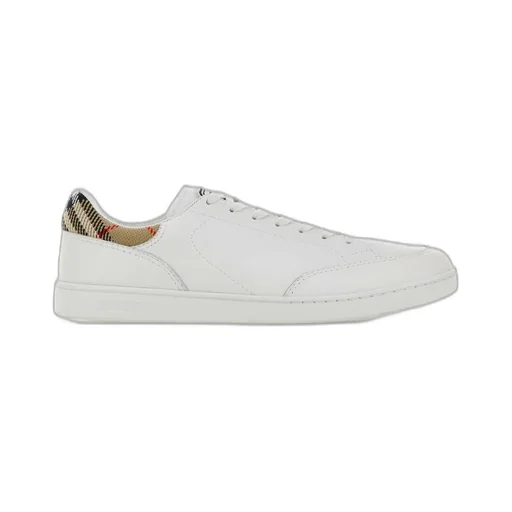 Checked Lace-Up Sneakers
