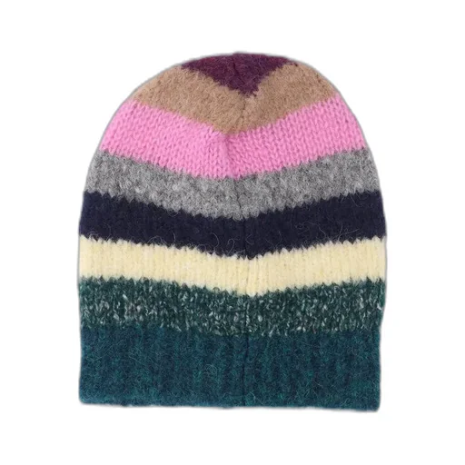 Striped Knitted Beanie