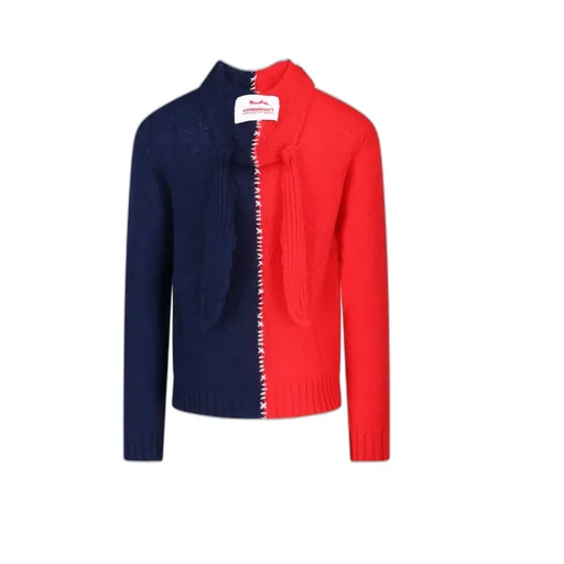 Roll-Neck Hooded Jumper