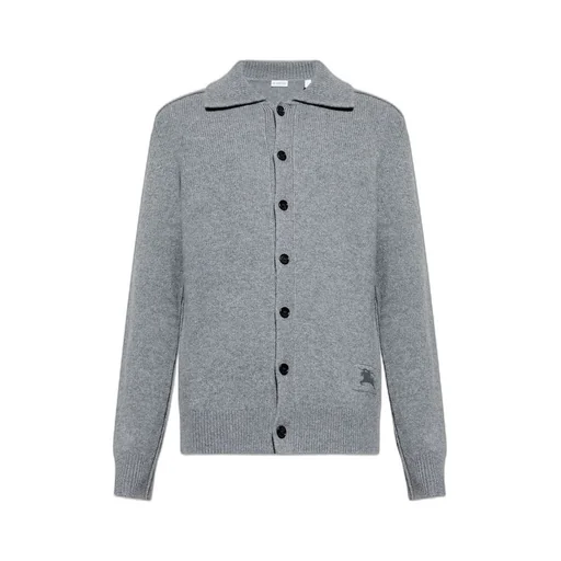 Ekd Intarsia-Knit Buttoned Cardigan