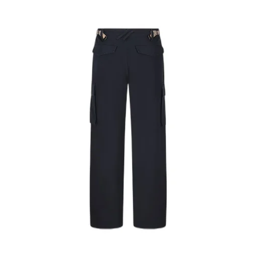 Straight-Leg Cargo Trousers