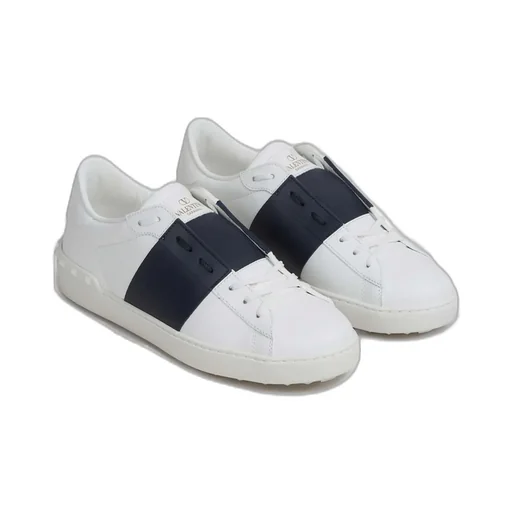 Open Lace-Up Sneakers