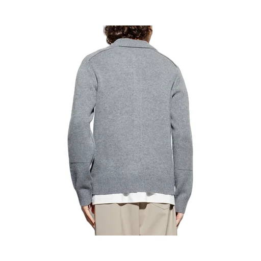 Ekd Intarsia-Knit Buttoned Cardigan