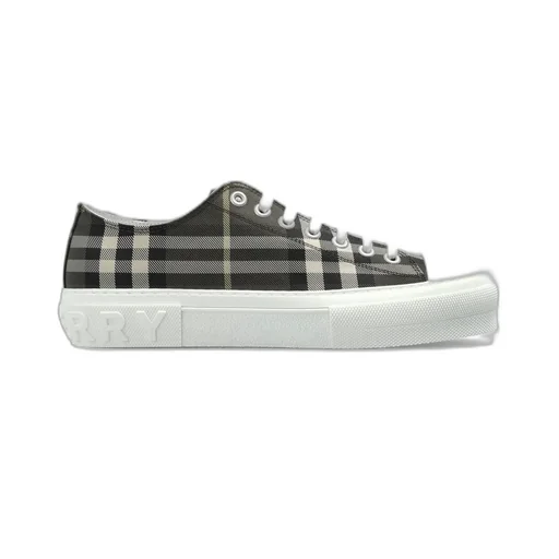 Checked Low-Top Sneakers