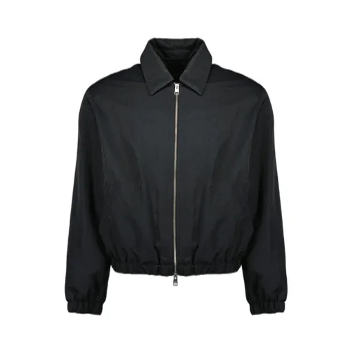 Logo Embossed Zipped Jacket