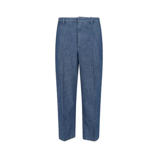 Chambray Tapered Trousers