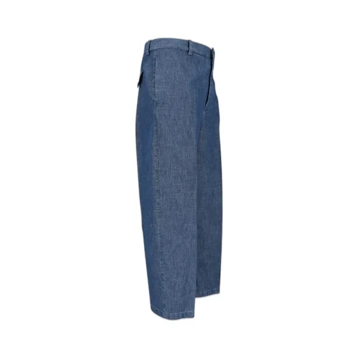 Chambray Tapered Trousers