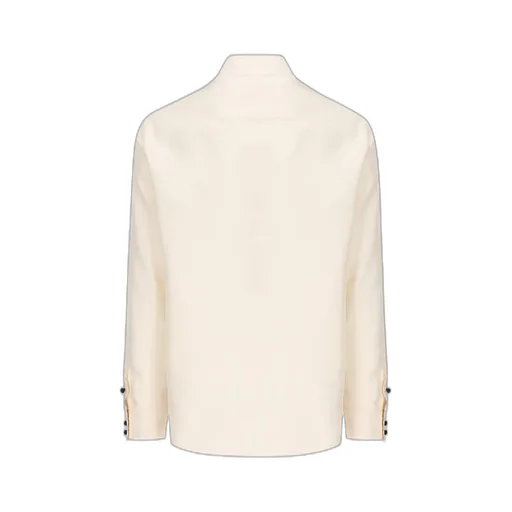 Button-Up Long-Sleeved Shirt