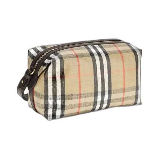 Highlands Checked Wash Bag