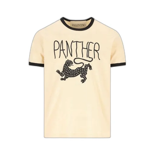 Panther Printed Crewneck T-Shirt