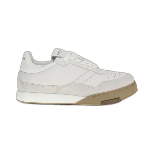 Round-Toe Low-Top Sneakers
