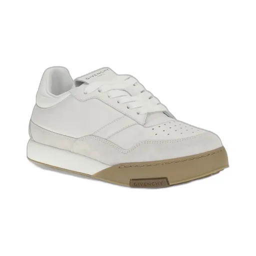 Round-Toe Low-Top Sneakers