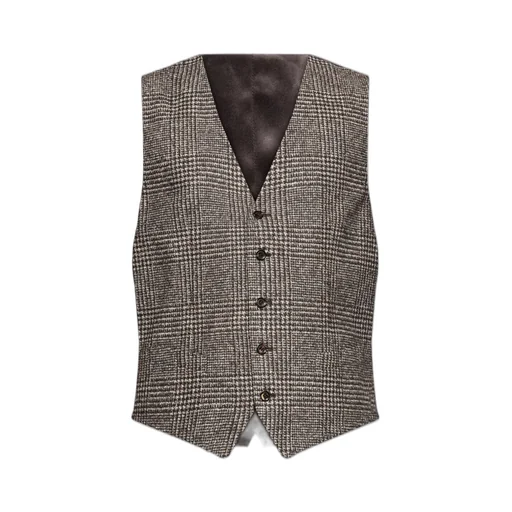 Glen Plaid Vest