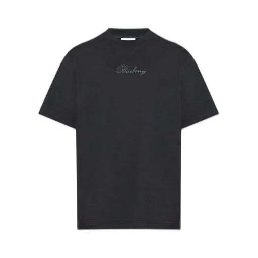 Logo Embroidered Crewneck T-Shirt