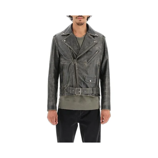 Zipped Biker Jacket