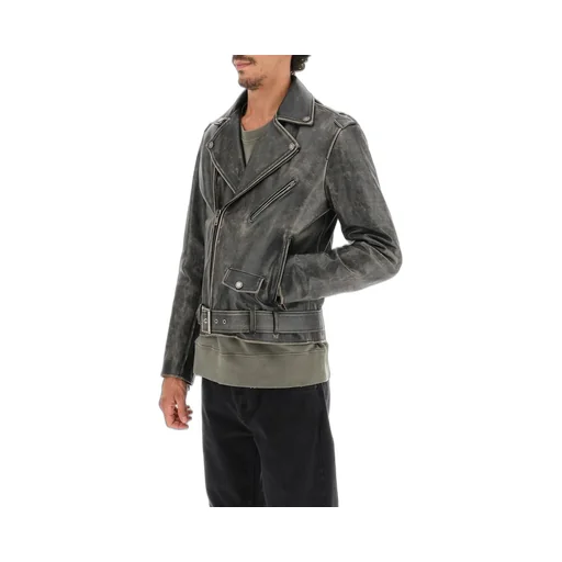 Zipped Biker Jacket