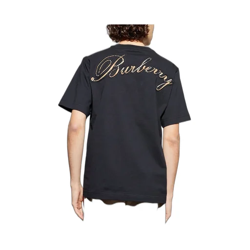 Logo Embroidered Crewneck T-Shirt